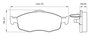 Imagen de PASTILLAS DE FRENO FORD FORD MONDEO 1.8